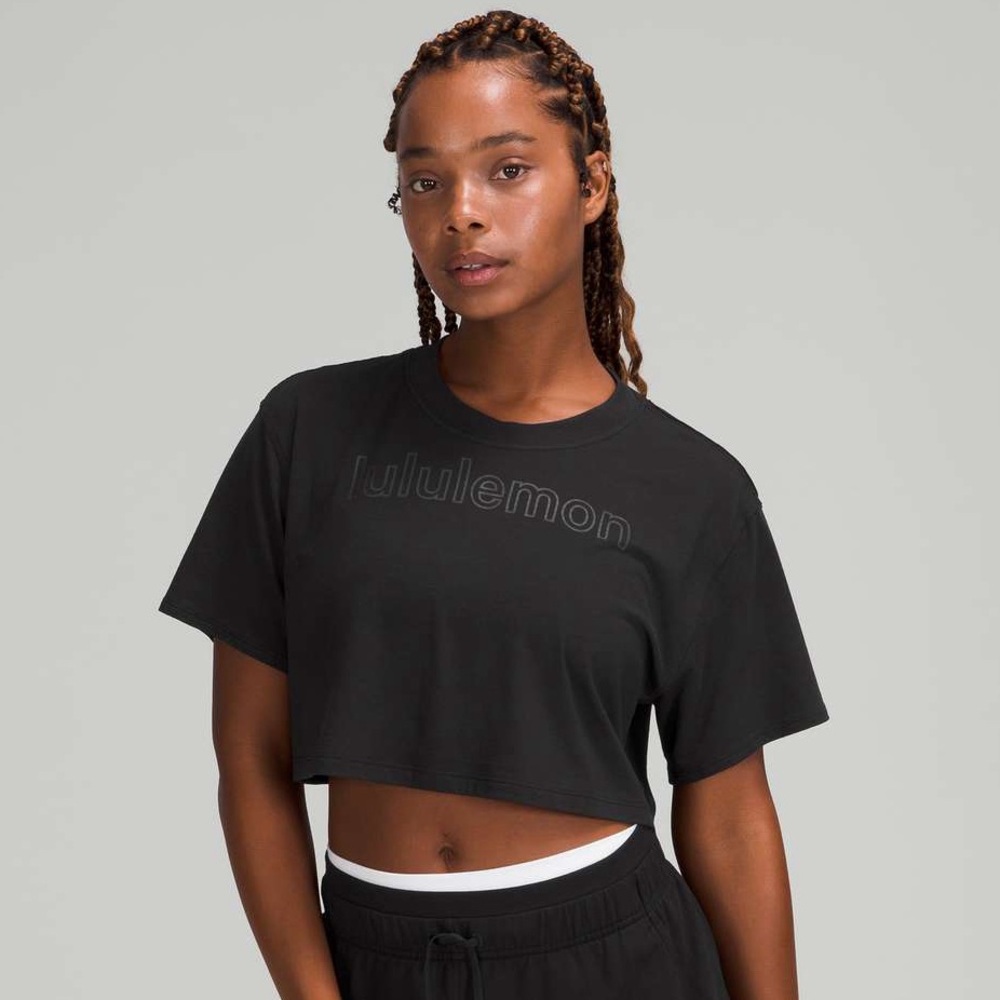 All Yours Crop Tee *Graphic size 8